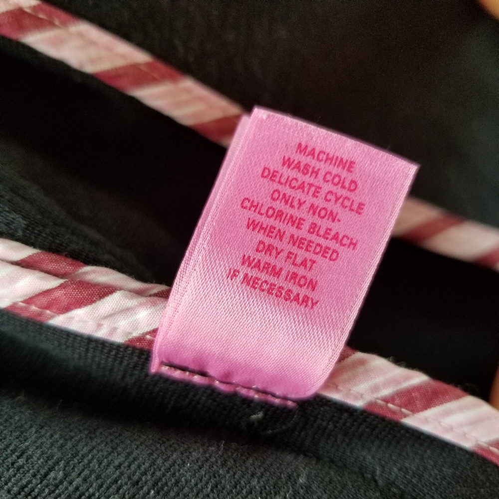 Vintage PINK Victoria's Secret Navy Prep Blazer with Crest - Picture 8 of 8